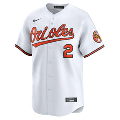 White Gunnar Henderson Baltimore Orioles Nike Limited Player Jersey
