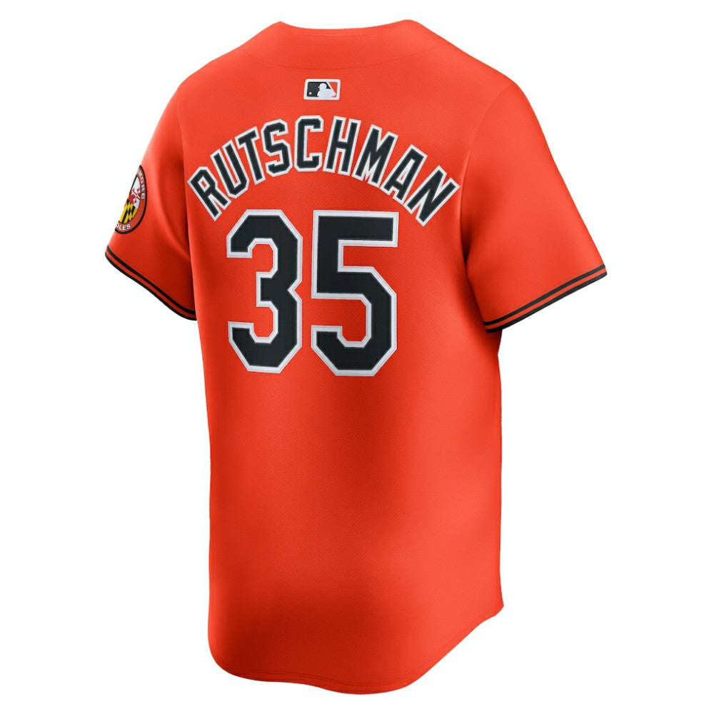 Orange Adley Rutschman Baltimore Orioles Nike 2nd Alternate Limited Player Jersey