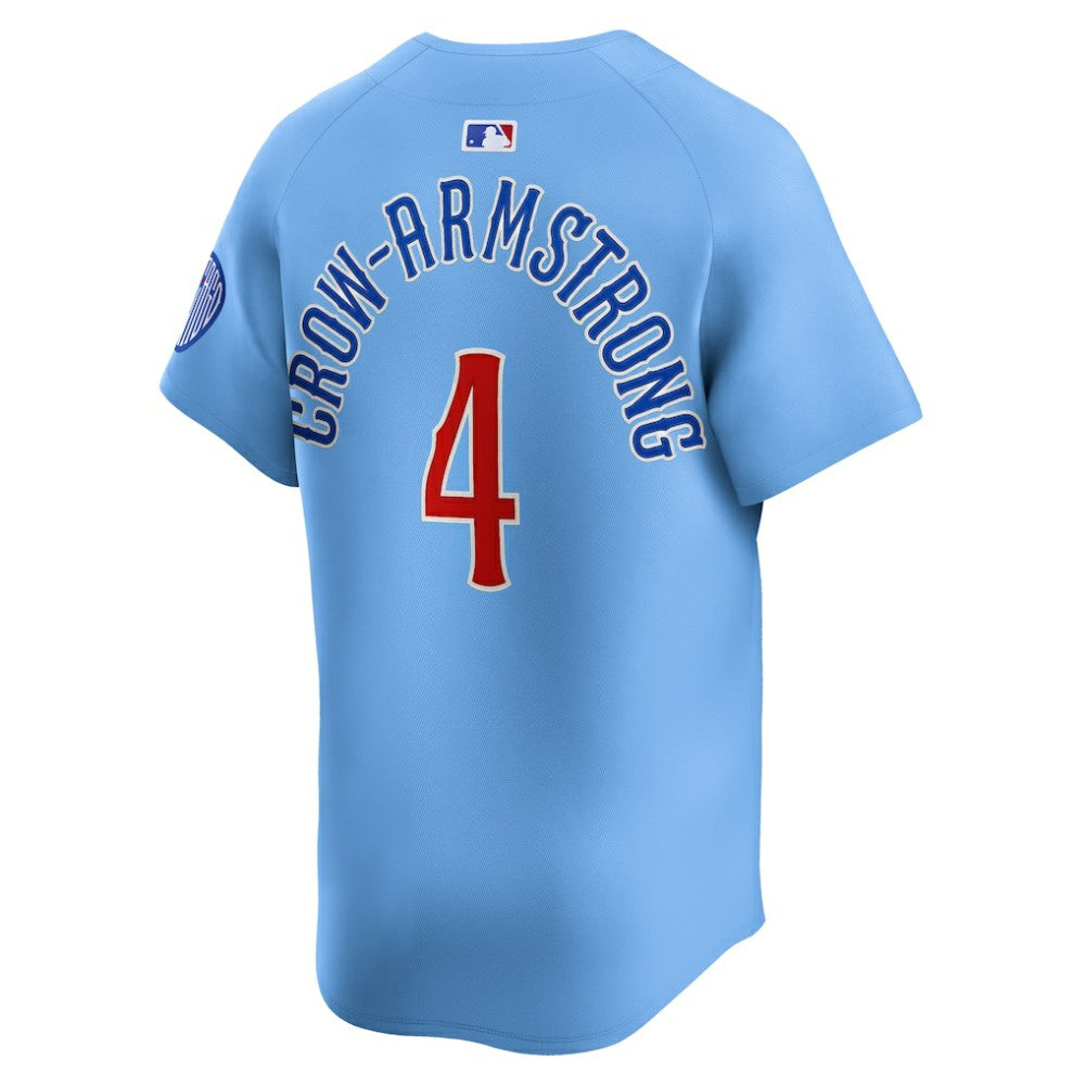 Light Blue Pete Crow-Armstrong Chicago Cubs Nike Alternate Limited Player Jersey