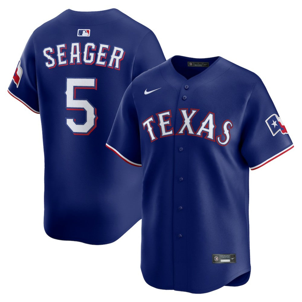 Royal Corey Seager Texas Rangers Nike Alternate 2 Limited Jersey