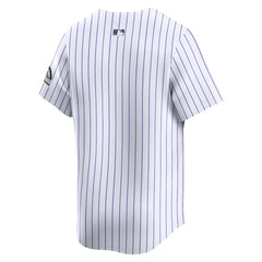 White Colorado Rockies Nike Home Limited Jersey