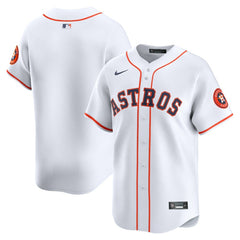 White Houston Astros Nike Home Limited Jersey