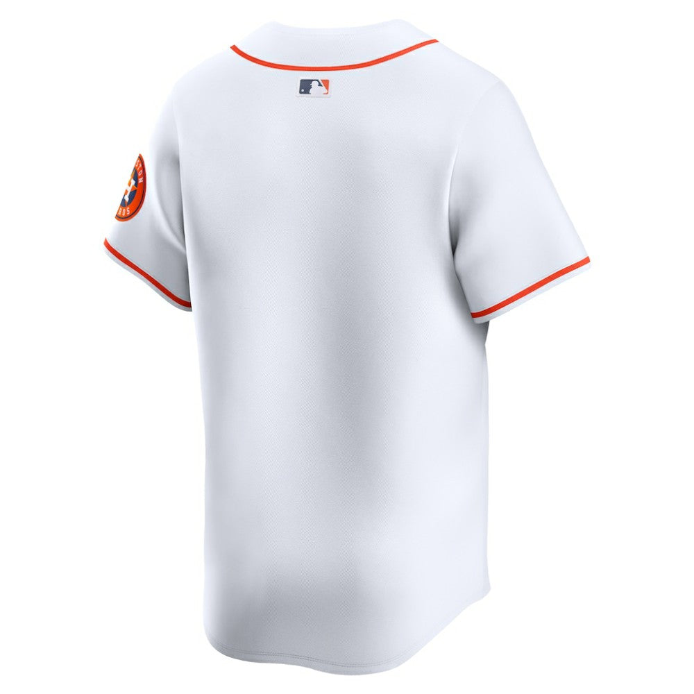 White Houston Astros Nike Home Limited Jersey