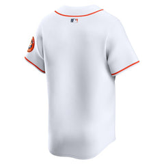 White Houston Astros Nike Home Limited Jersey