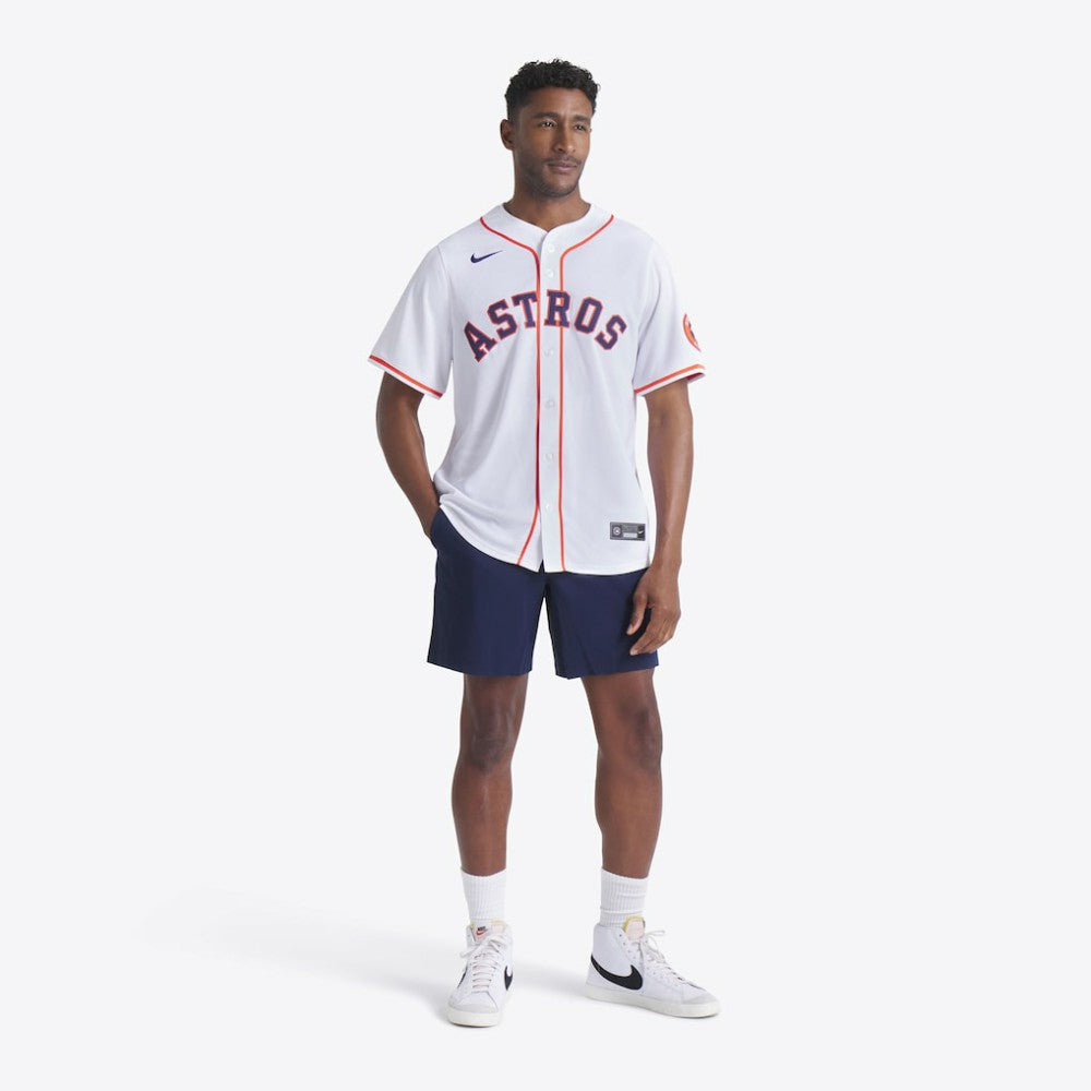 White Houston Astros Nike Home Limited Jersey