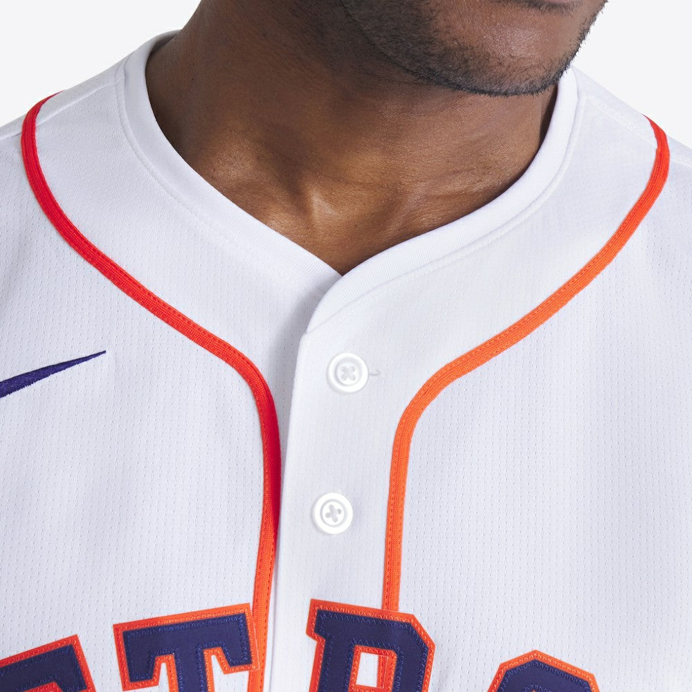 White Houston Astros Nike Home Limited Jersey