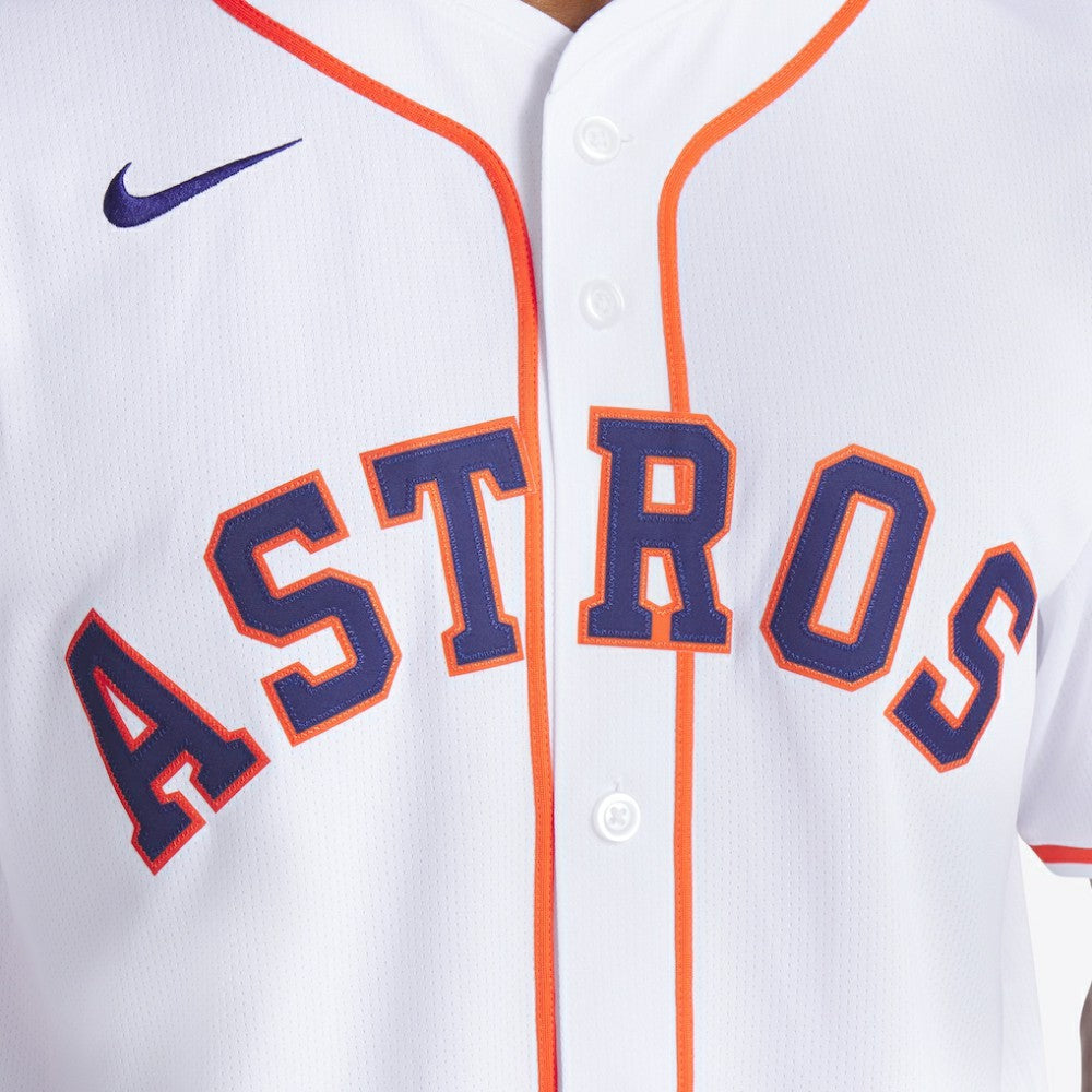 White Houston Astros Nike Home Limited Jersey