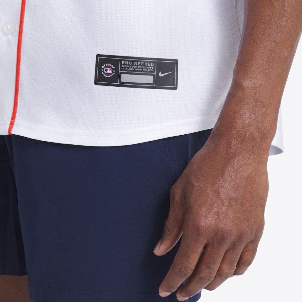 White Houston Astros Nike Home Limited Jersey