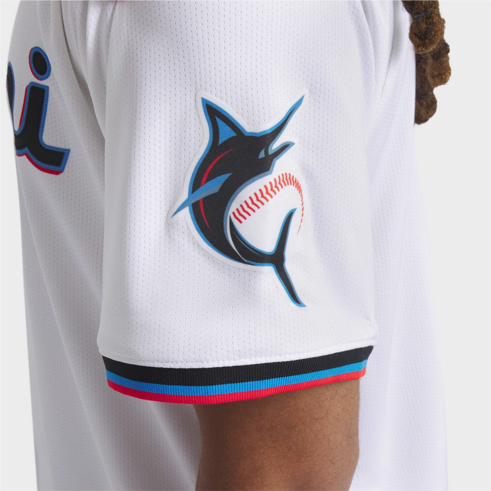 White Miami Marlins Nike Home Limited Jersey