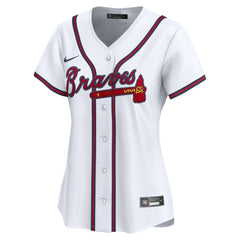 White Atlanta Braves Nike Home Women's Limited Jersey