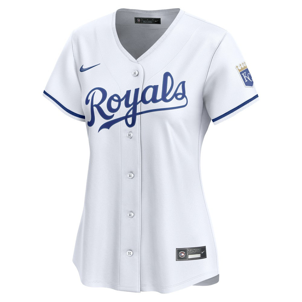 White Kansas City Royals Nike Women's Home Limited Jersey