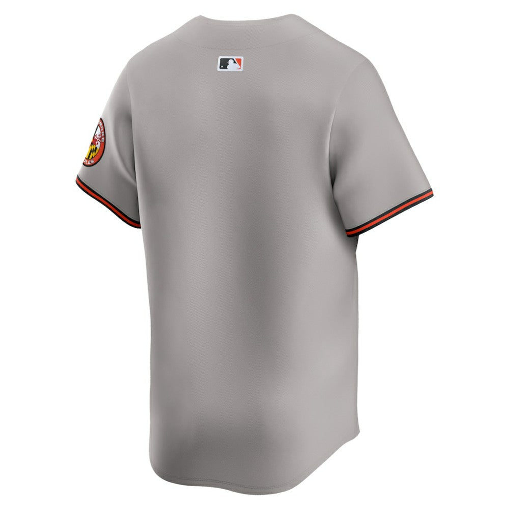 Gray Baltimore Orioles Nike Road Limited Jersey