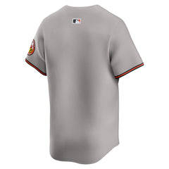 Gray Baltimore Orioles Nike Road Limited Jersey