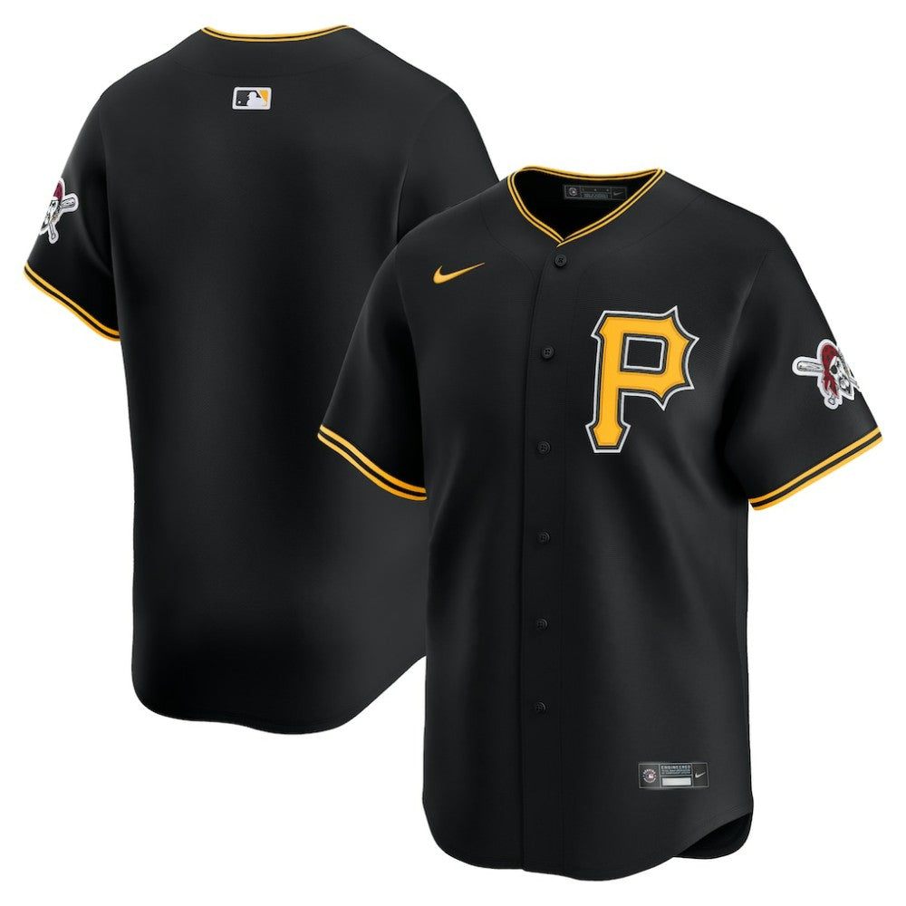 Black Pittsburgh Pirates Nike Alternate Limited Jersey