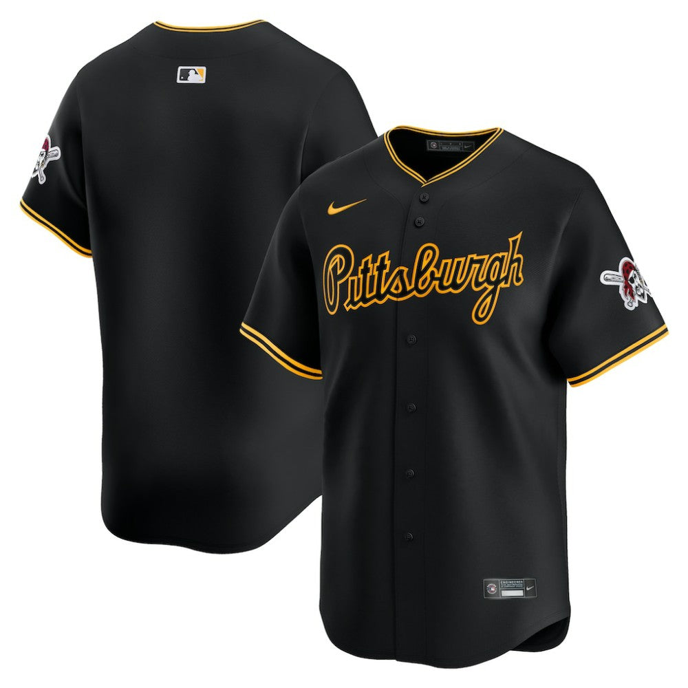 Black Pittsburgh Pirates Nike Alternate Limited Jersey