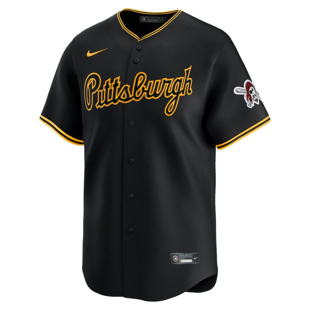 Black Pittsburgh Pirates Nike Alternate Limited Jersey