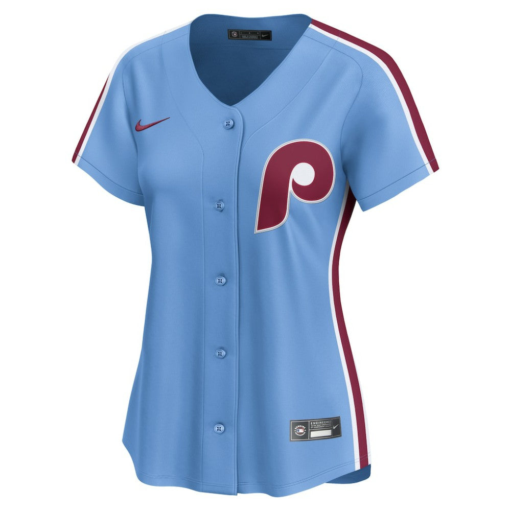 Light Blue Philadelphia Phillies Nike Women's Alternate Limited Jersey