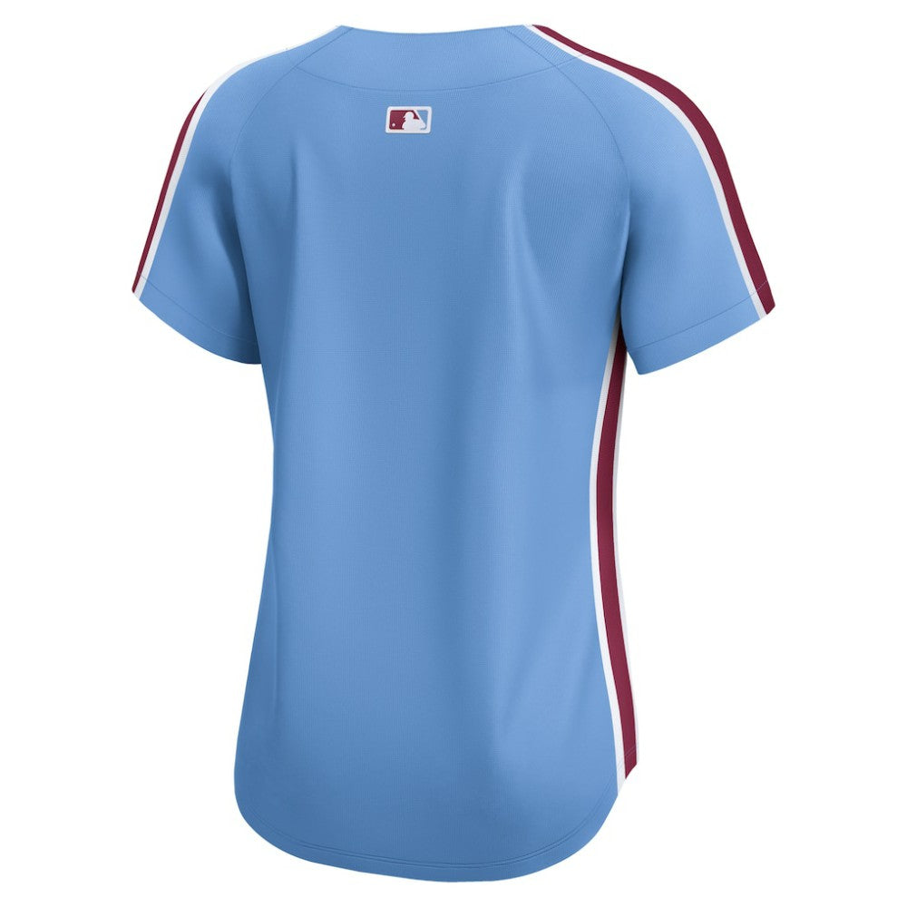 Light Blue Philadelphia Phillies Nike Women's Alternate Limited Jersey
