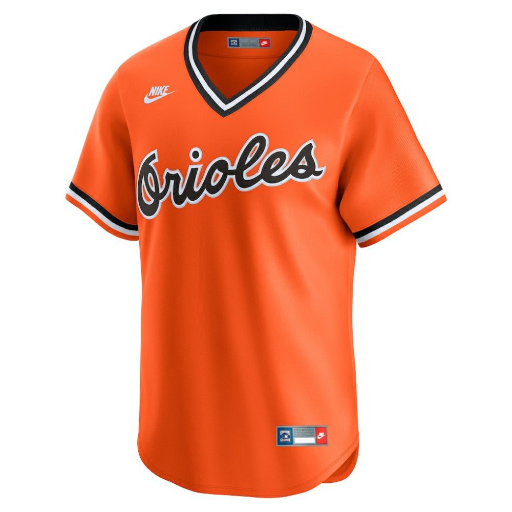 Orange Baltimore Orioles Nike Cooperstown Collection Limited Jersey