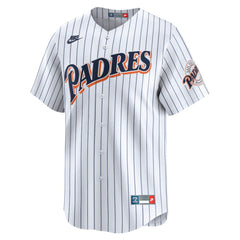 White San Diego Padres Nike Cooperstown Collection Limited Jersey