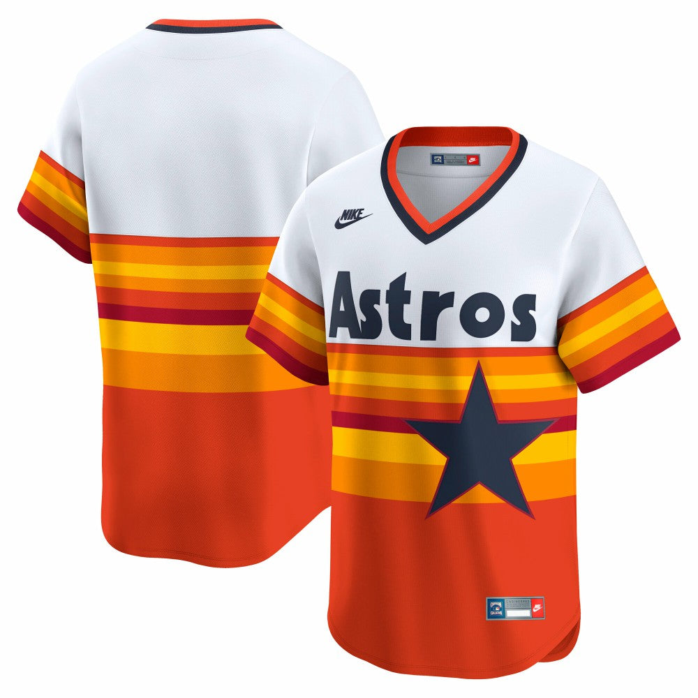 White Houston Astros Nike Cooperstown Collection Limited Jersey