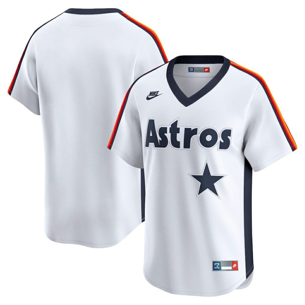 White Houston Astros Nike Cooperstown Collection Limited Jersey
