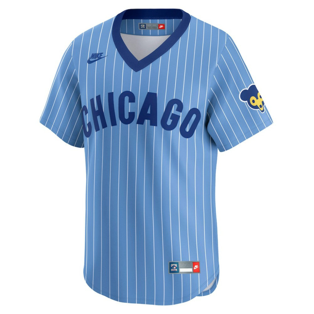 Light Blue Chicago Cubs Nike Cooperstown Collection Limited Jersey