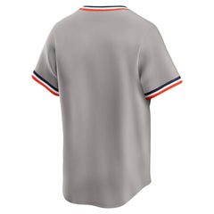 Gray Detroit Tigers Nike Cooperstown Collection Limited Jersey