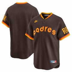 Brown San Diego Padres Nike Cooperstown Collection Limited Jersey