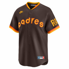 Brown San Diego Padres Nike Cooperstown Collection Limited Jersey