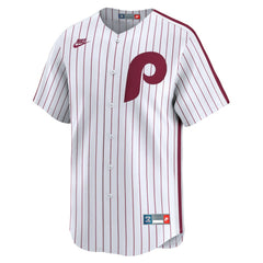 White Philadelphia Phillies Nike Cooperstown Collection Limited Jersey