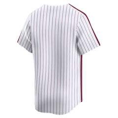 White Philadelphia Phillies Nike Cooperstown Collection Limited Jersey
