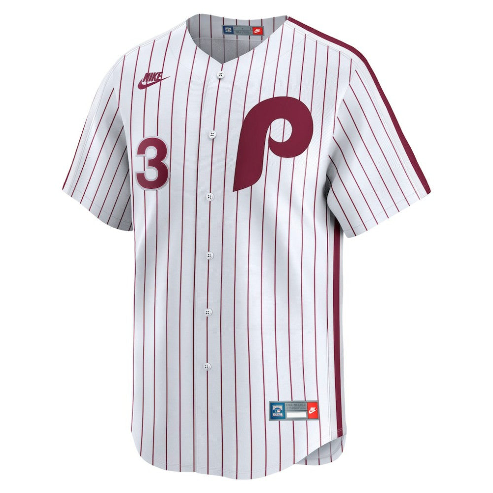 White Bryce Harper Philadelphia Phillies Nike  Cooperstown Collection Limited Jersey