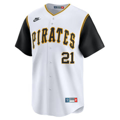 White Roberto Clemente Pittsburgh Pirates Nike Cooperstown Collection Limited Jersey
