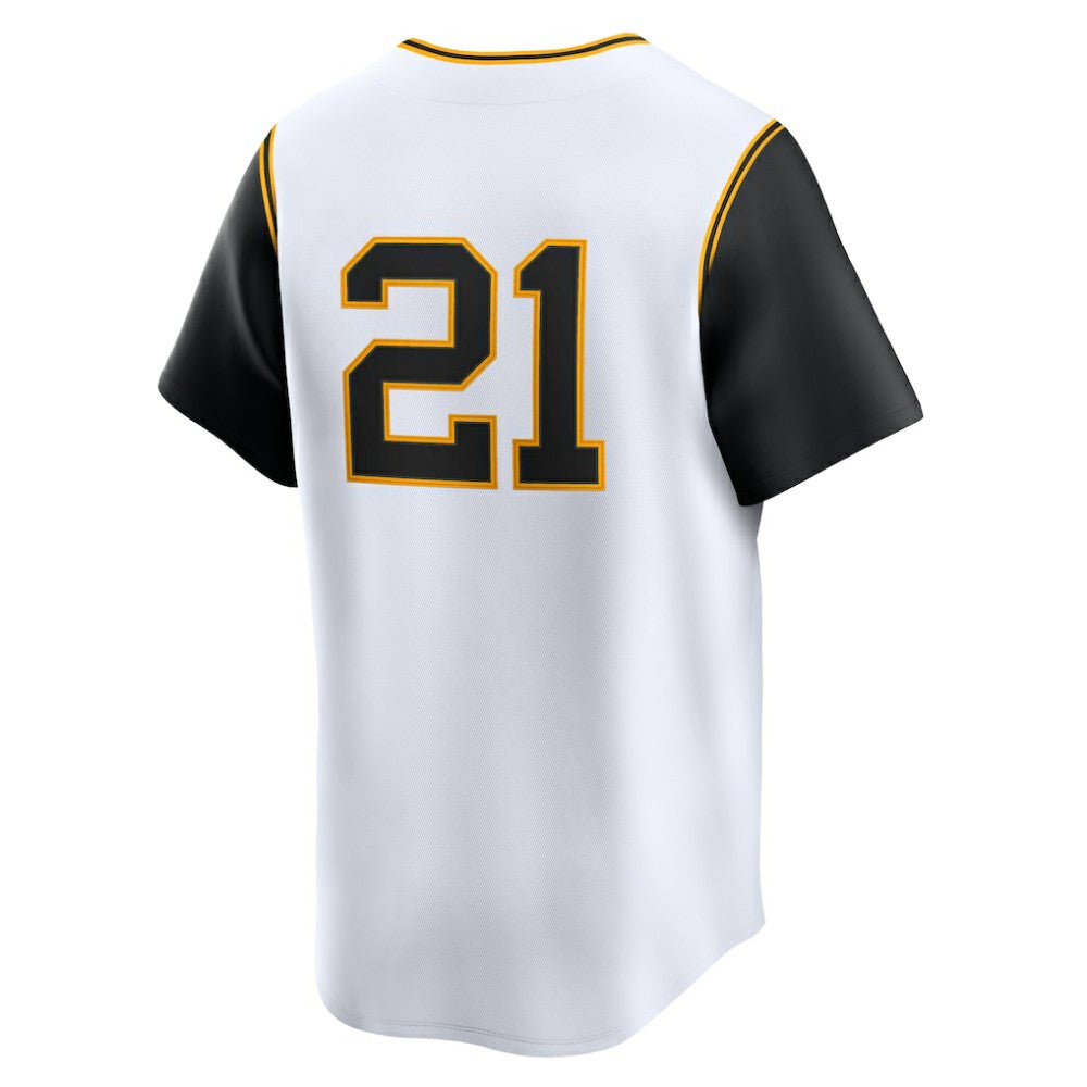 White Roberto Clemente Pittsburgh Pirates Nike Cooperstown Collection Limited Jersey
