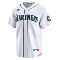 White Ken Griffey Jr. Seattle Mariners Nike Throwback Cooperstown Collection Limited Jersey