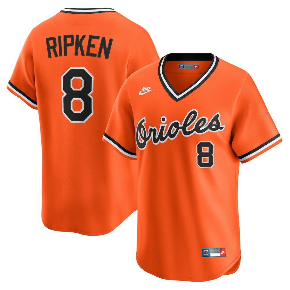 Orange Cal Ripken Sr. Baltimore Orioles Nike Throwback Cooperstown Collection Limited Jersey