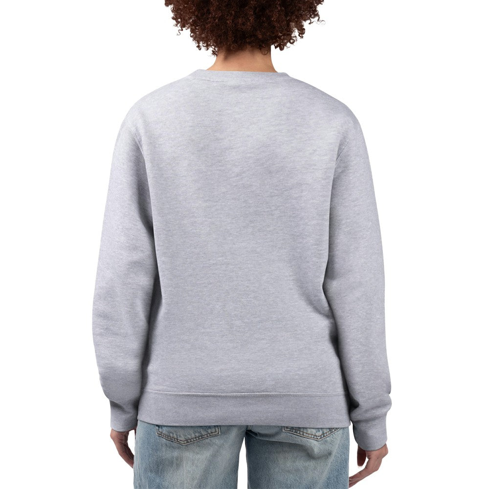 Heather Gray New York Mets G-III 4Her by Carl Banks Women's Flowers Graphic Pullover Sweatshirt