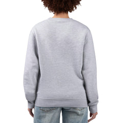 Heather Gray New York Mets G-III 4Her by Carl Banks Women's Flowers Graphic Pullover Sweatshirt