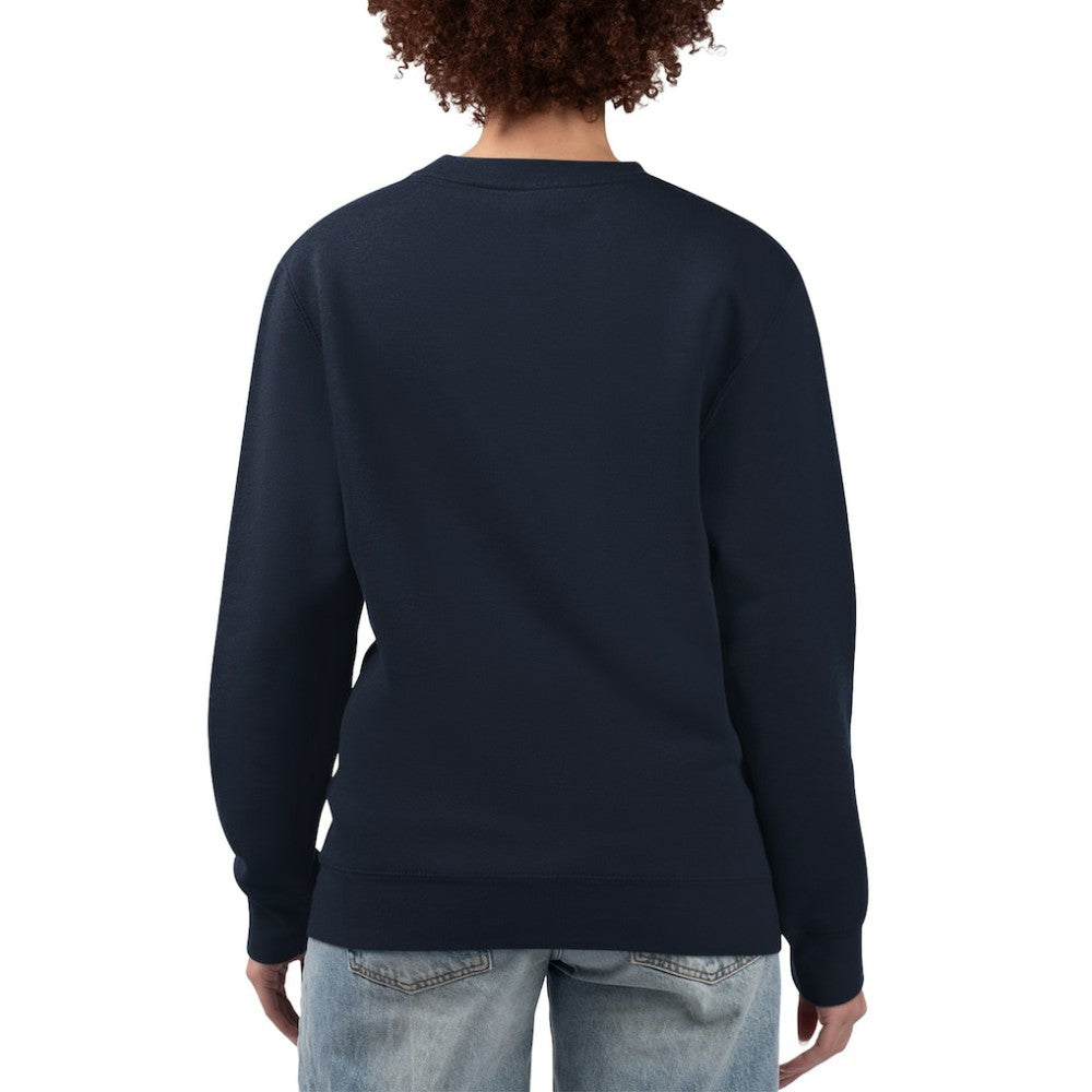 Navy Seattle Mariners G-III 4Her by Carl Banks Women's Flowers Graphic Pullover Sweatshirt