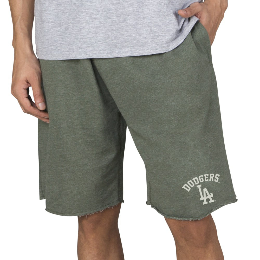 Green Los Angeles Dodgers Concepts Sport Mainstream Tri-Blend Shorts