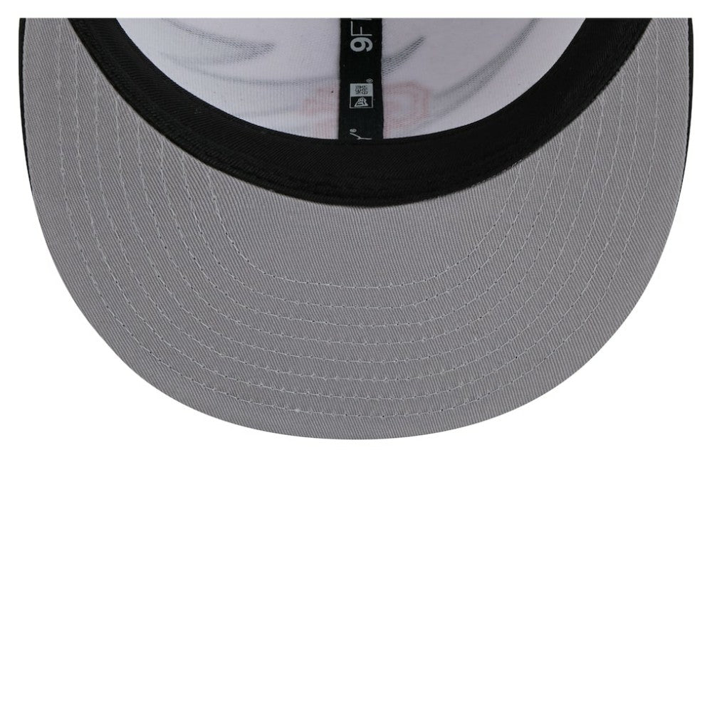 Black/White San Francisco Giants New Era Jagged 9FIFTY Snapback Hat