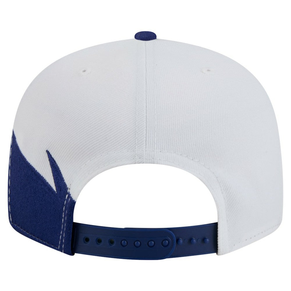 Royal/White Texas Rangers New Era Jagged 9FIFTY Snapback Hat