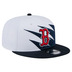 Navy/White Boston Red Sox New Era Jagged 9FIFTY Snapback Hat