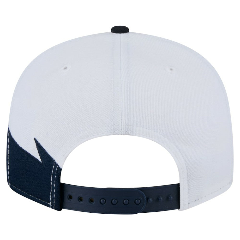 Navy/White Boston Red Sox New Era Jagged 9FIFTY Snapback Hat
