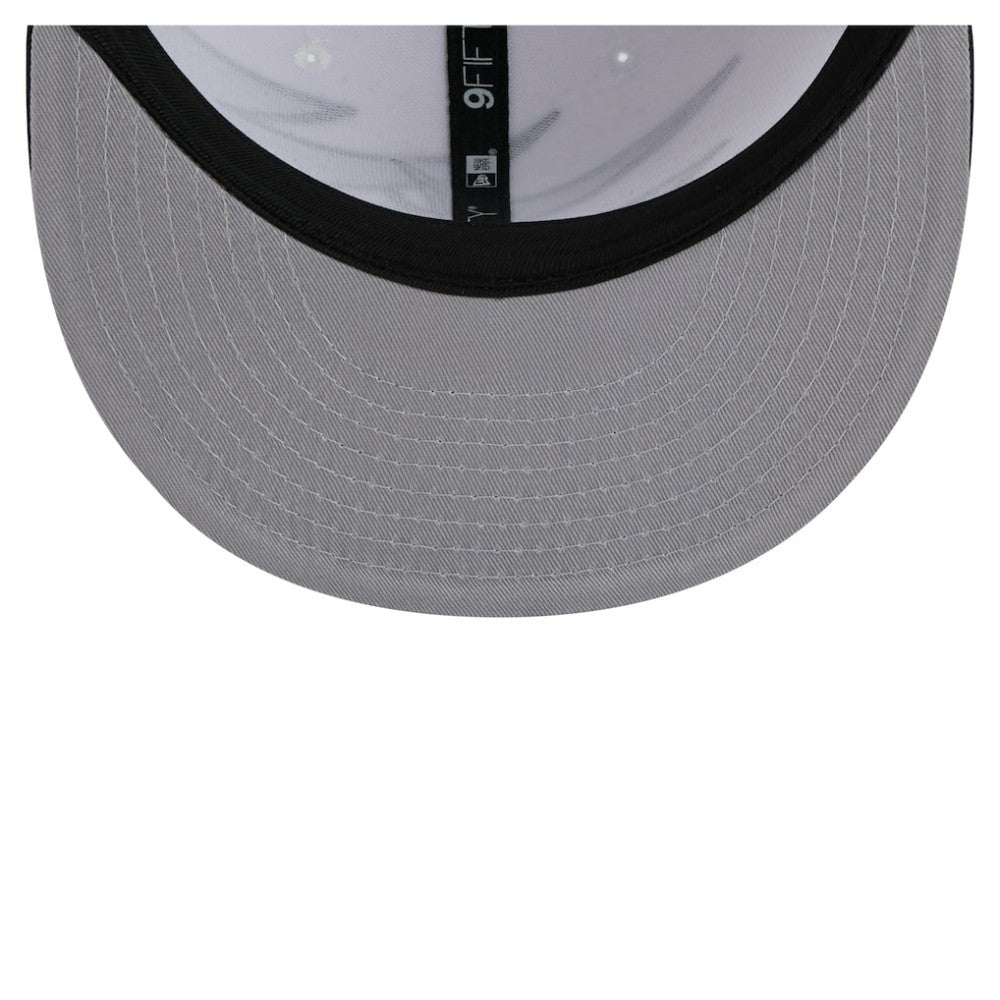 Navy/White Atlanta Braves New Era Jagged 9FIFTY Snapback Hat