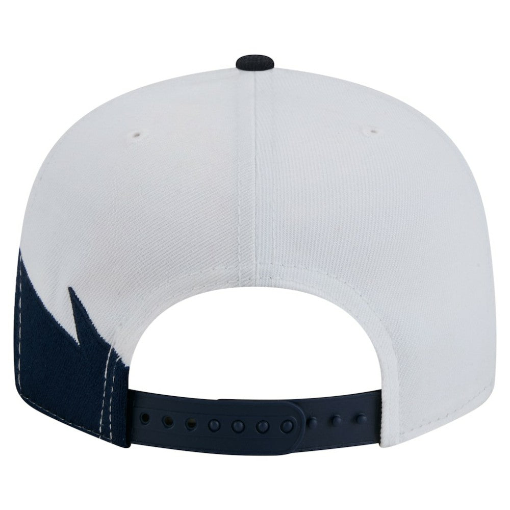 Navy/White Detroit Tigers New Era Jagged 9FIFTY Snapback Hat