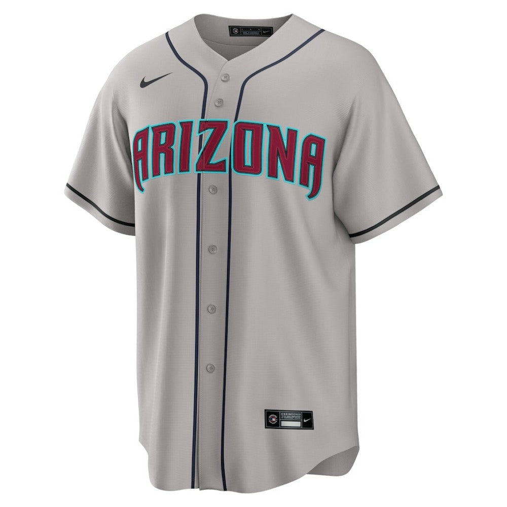 Gray Ketel Marte Arizona Diamondbacks Nike Road Replica Jersey