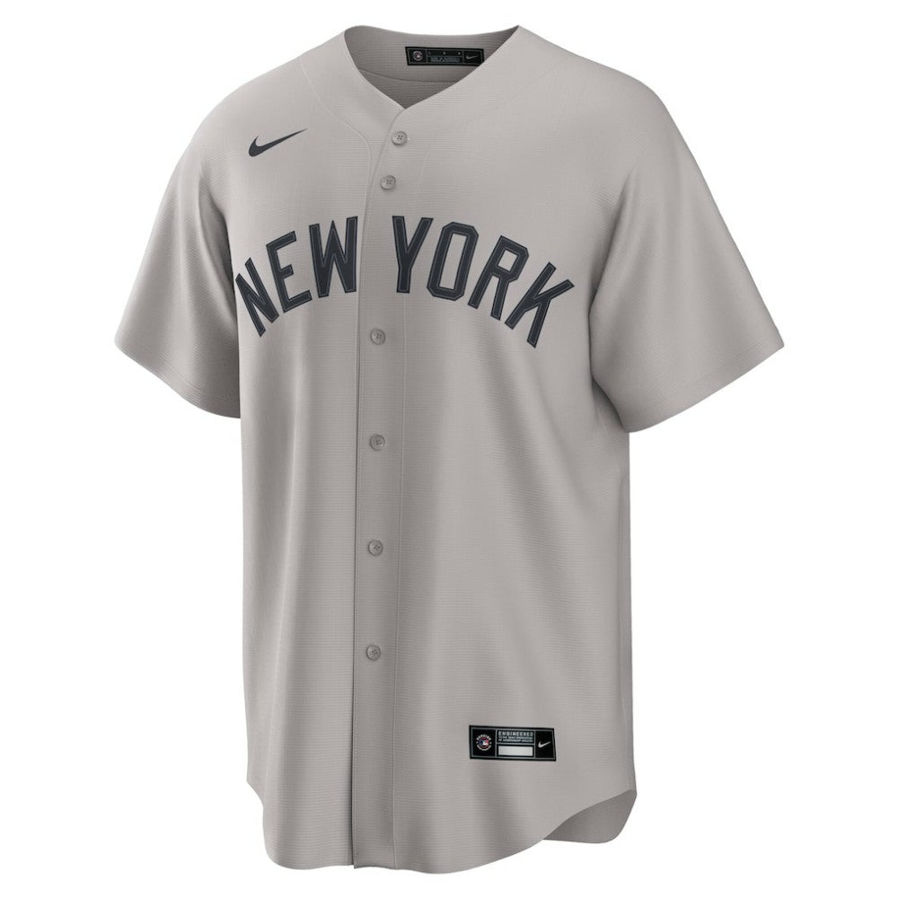Gray Gerrit Cole New York Yankees Nike Road Replica Jersey