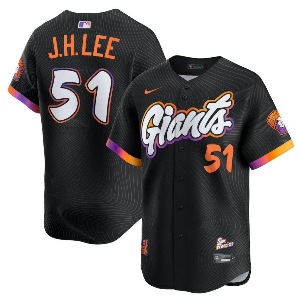 Black Jung Hoo Lee San Francisco Giants Nike 2025 City Connect Limited Jersey